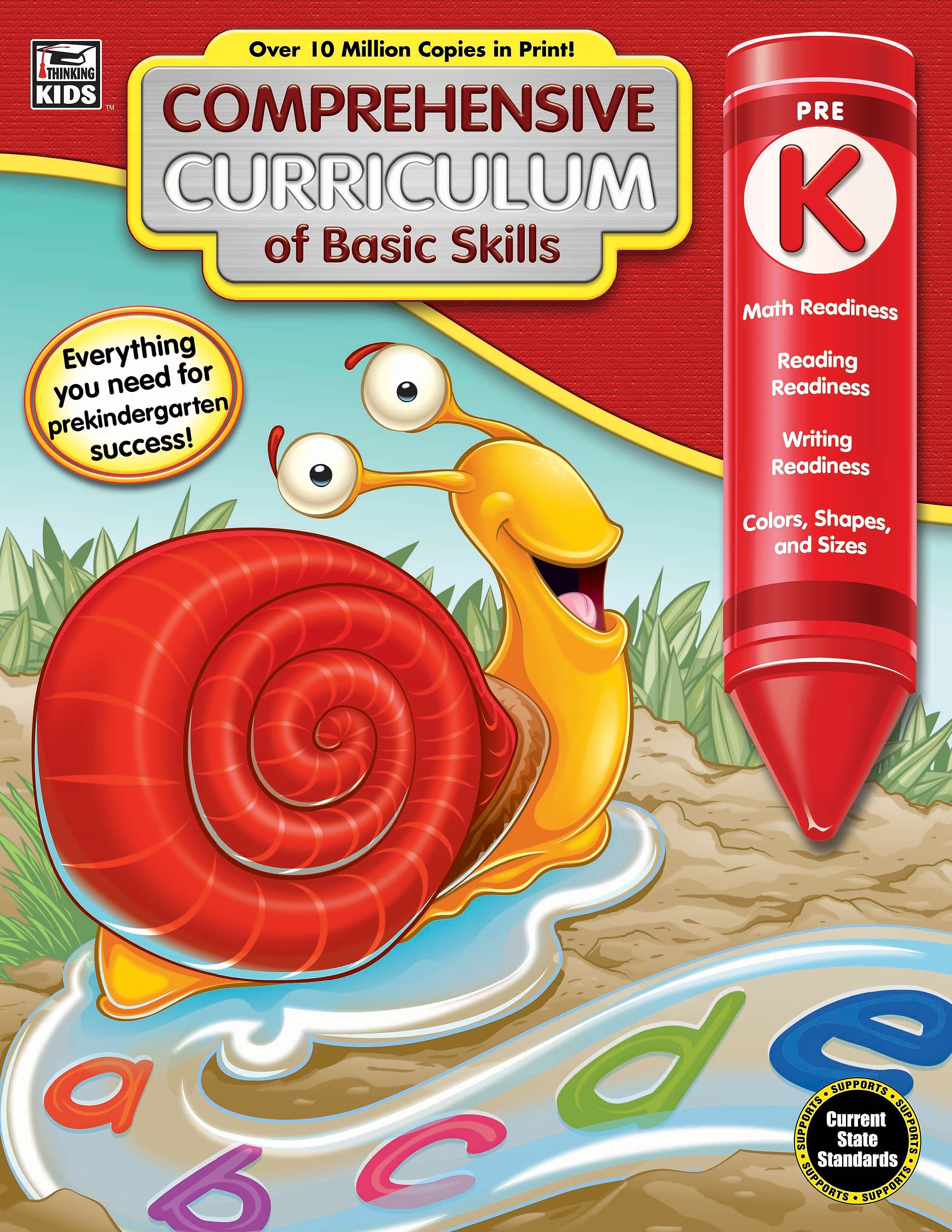 Comprehensive Curriculum of Basic Skills, Grade PK Workbook (704892)