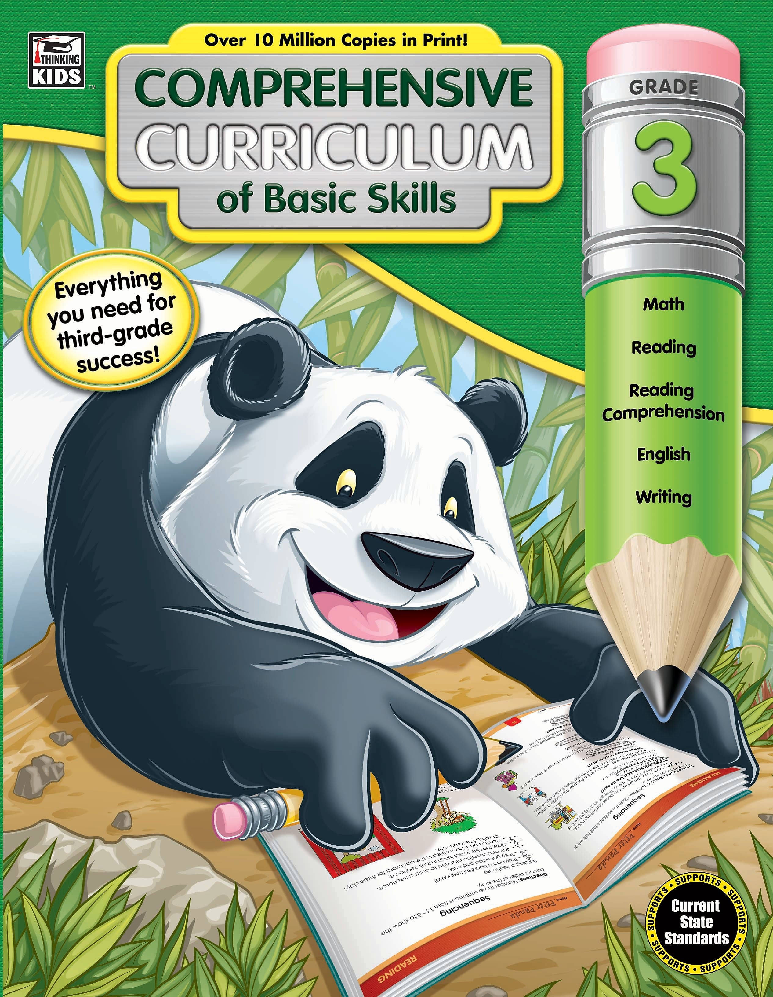 Comprehensive Curriculum of Basic Skills, Grade 3 Workbook (704896)