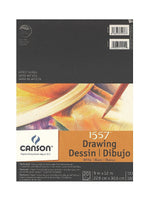Canson C A Grain Drawing Paper Pads, 9 In. x 12 In., Pack Of 3 (3PK-100510886)