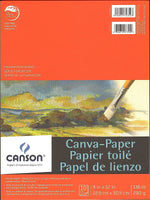 Canson Foundation Canva-Paper Pad, 9 In. x 12 In., Pack Of 2 (2PK-100510841)