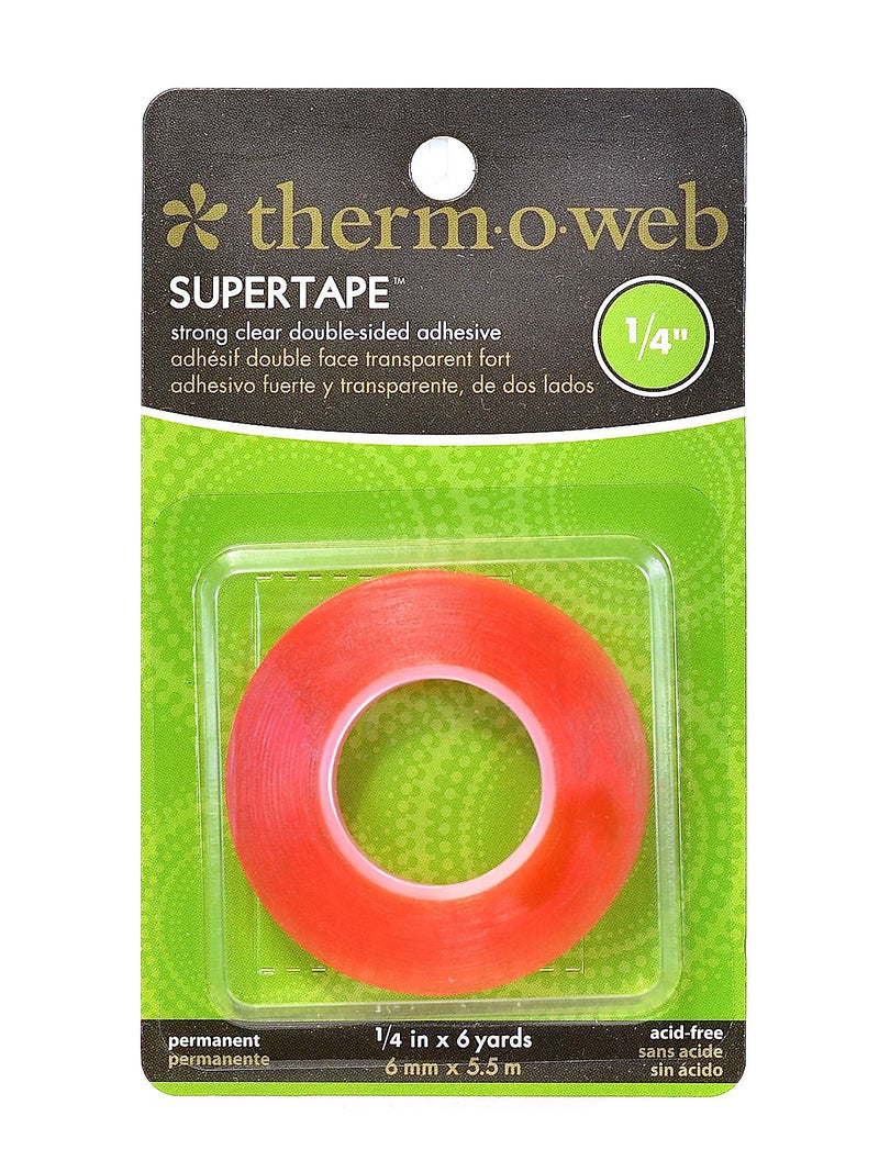 Therm O Web Super Tape, 1/4" x 6 yds., 4 Rolls/Pack (4PK-4101)