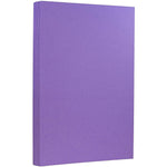 JAM Paper 65 lb. Cardstock Paper, 8.5" x 14", Violet Purple, 50 Sheets/Pack (16730933)