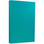 JAM Paper 65 lb. Cardstock Paper, 8.5" x 14", Brite Hue Sea Blue, 50 Sheets/Pack (16730935)