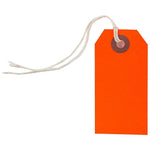 JAM Paper Gift Tags, Neon Red, 10/Pack (91931043)