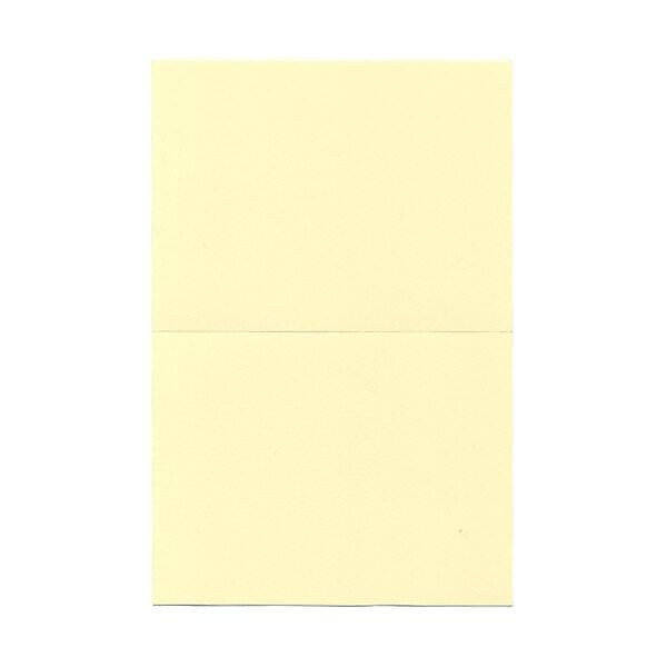JAM Paper® Blank Foldover Cards, A7 Size, 5 x 6 5/8, Ivory, 500/Pack (309940B)