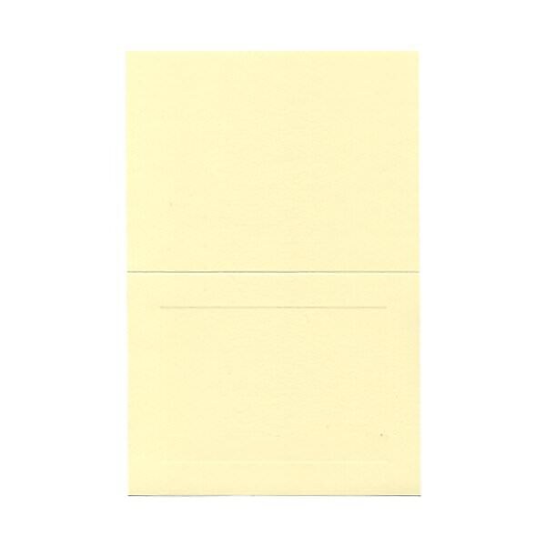 JAM Paper® Blank Foldover Cards, A7 Size, 5 x 6 5/8, Ivory Panel, 500/Pack (309943B)