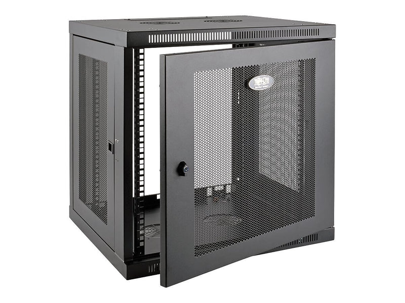 Tripp Lite SmartRack Low-Profile Switch-Depth-Plus Rack Cabinet, Black (SRW12UDP)