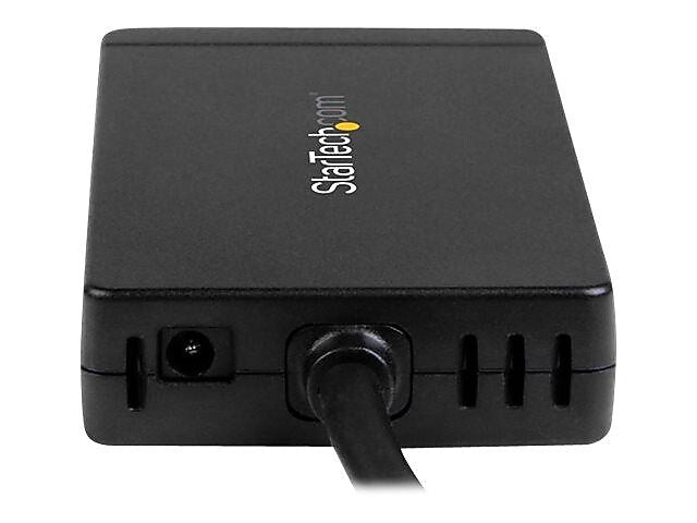 StarTech 4-Port USB 3.0 Hub, Black (HB30C3A1GE)
