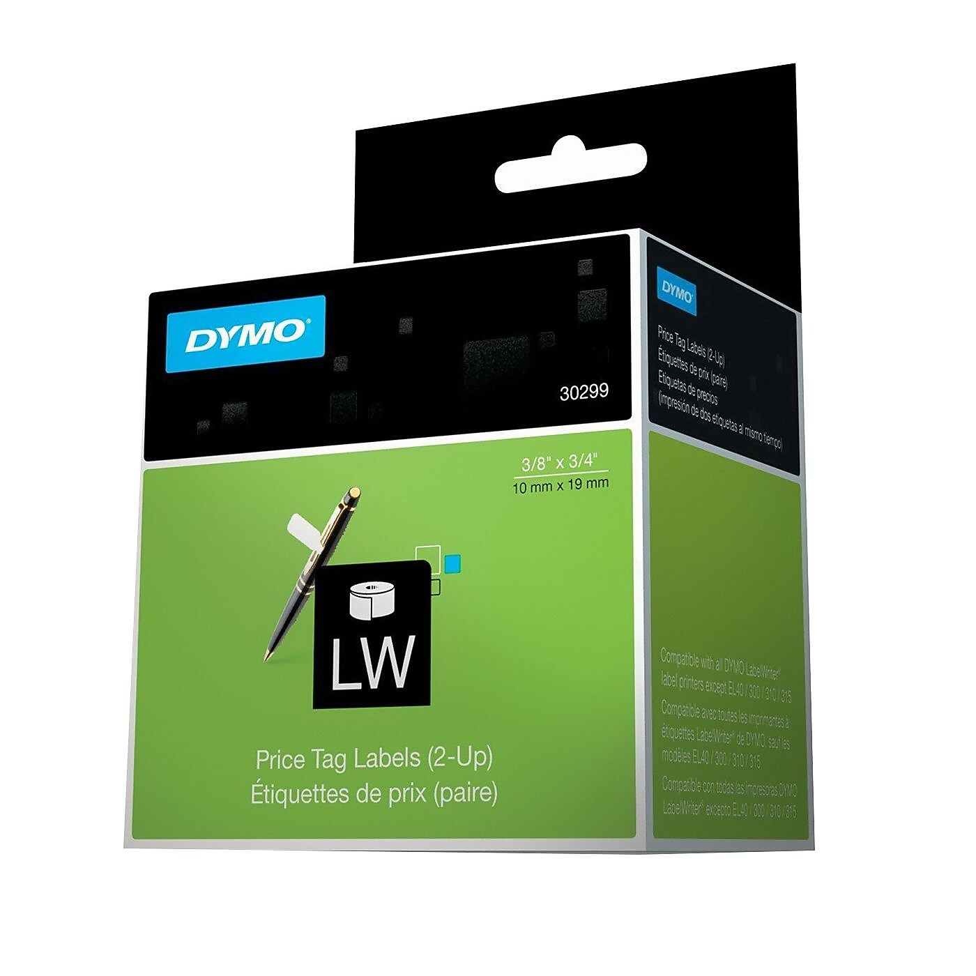 Dymo® Jewelry Labels, 0.47" x 2.13", 1500/Pack (30299)