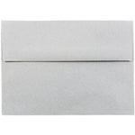 JAM Paper® A7 Passport Invitation Envelopes, 5.25 x 7.25, Granite Silver Recycled, Bulk 1000/Carton (71813B)