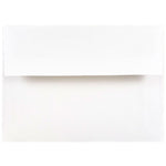 JAM Paper A6 Foil Lined Invitation Envelopes, 4.75 x 6.5, White with Silver Foil, 25/Pack (82927)