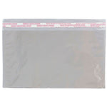 JAM Paper 6.125 x 9.5 Booklet Foil Envelopes with Self-Adhesive Closure, Silver, 100/Pack (01323287B)