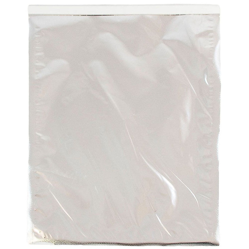 JAM Paper 10 x 13 Open End Foil Envelopes with Self-Adhesive Closure, Silver, 25/Pack (1323296)