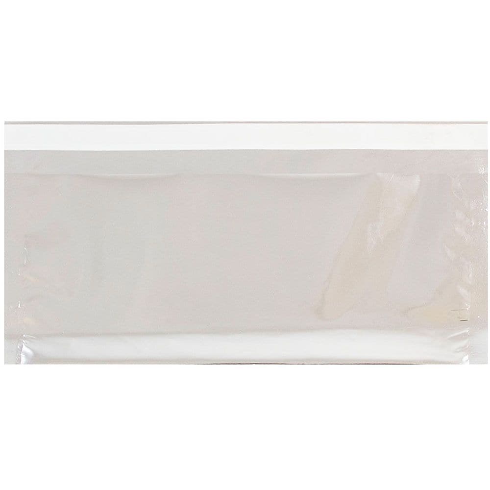 JAM Paper #10 Business Foil Envelopes with Peel & Seal Closure, 4 1/8" x 9 1/2", Silver, 25/Pack (1323306)