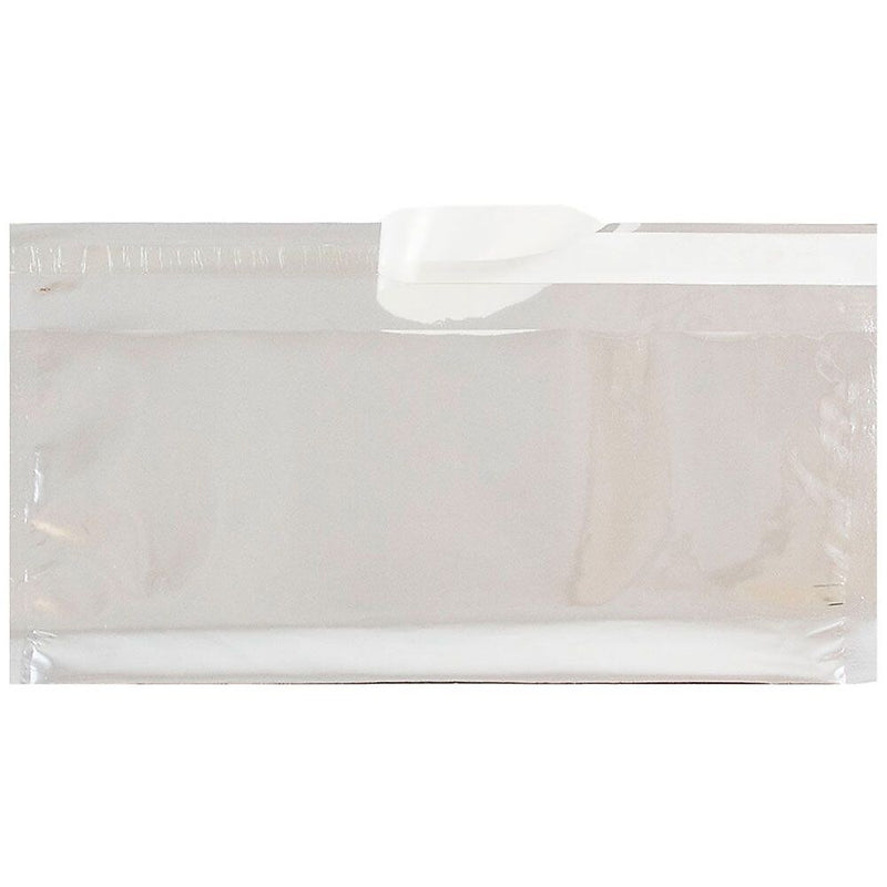 JAM Paper #10 Business Foil Envelopes with Peel & Seal Closure, 4 1/8" x 9 1/2", Silver, 25/Pack (1323306)