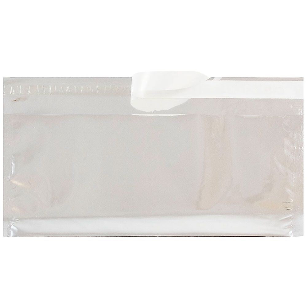 JAM Paper #10 Business Foil Envelopes with Self-Adhesive Closure, 4.125 x 9.5, Silver, 100/Pack (01323306B)