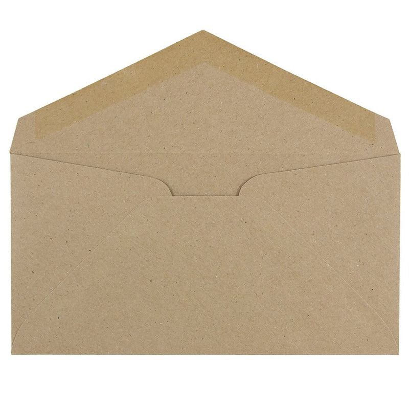 JAM Paper Kraft Monarch Envelopes, 3.875 x 7.5, Brown Kraft Paper Bag, Bulk 1000/Carton (36317567B)