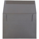 JAM Paper A2 Invitation Envelopes, 4.375 x 5.75, Dark Grey, Bulk 1000/Carton (36396432B)