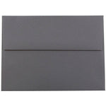 JAM Paper A6 Invitation Envelopes, 4.75 x 6.5, Dark Grey, 25/Pack (36396433)