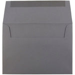 JAM Paper A6 Invitation Envelopes, 4.75 x 6.5, Dark Grey, Bulk 1000/Carton (36396433B)