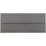 JAM Paper #10 Business Envelope, 4 1/8" x 9 1/2", Dark Grey, 25/Pack (36396438)
