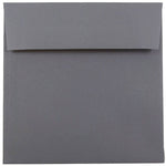 JAM Paper 6 x 6 Square Invitation Envelopes, Dark Grey, 25/Pack (36396439)