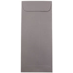 JAM Paper #10 Policy Business Envelopes, 4 1/8" x 9 1/2", Dark Grey, 25/Pack (36396445)