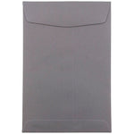 JAM Paper 6" x 9" Open End Catalog Envelopes, Dark Grey, 10/Pack (51285796B)