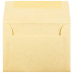 JAM Paper 4Bar A1 Parchment Invitation Envelopes, 3.625 x 5.125, Antique Gold Recycled, Bulk 1000/Carton (90090522B)