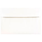 JAM Paper A10 Foil Lined Invitation Envelopes, 6 x 9.5, White with Silver Foil, 25/Pack (900905601)