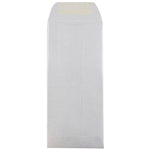 JAM Paper #10 Policy Metallic Envelopes, 4.125 x 9.5, Stardream Silver, 25/Pack (900905922)