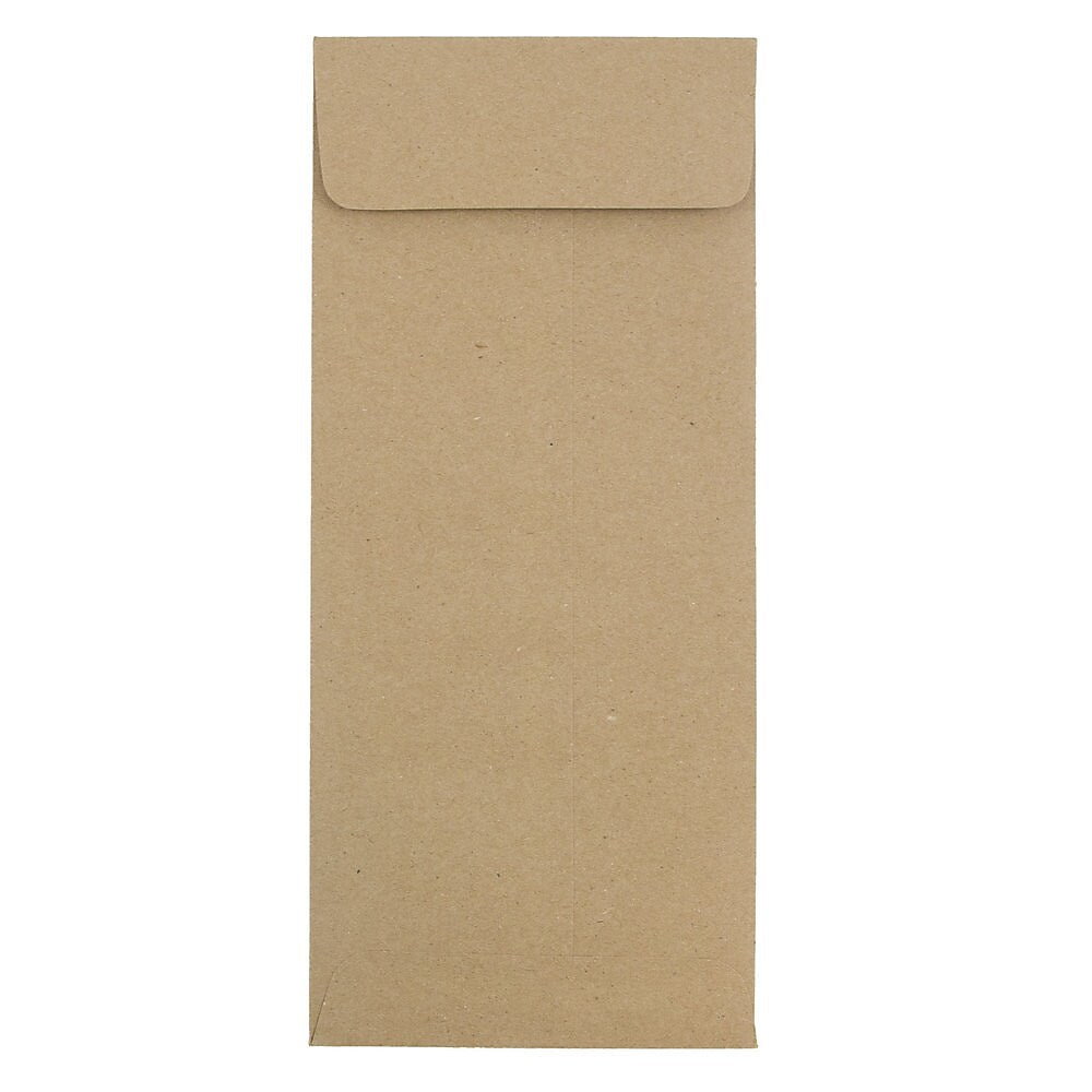 JAM Paper #12 Kraft Policy Business Envelopes, 4.75 x 11, Brown Kraft Paper Bag, Bulk 1000/Carton (2119018862B)