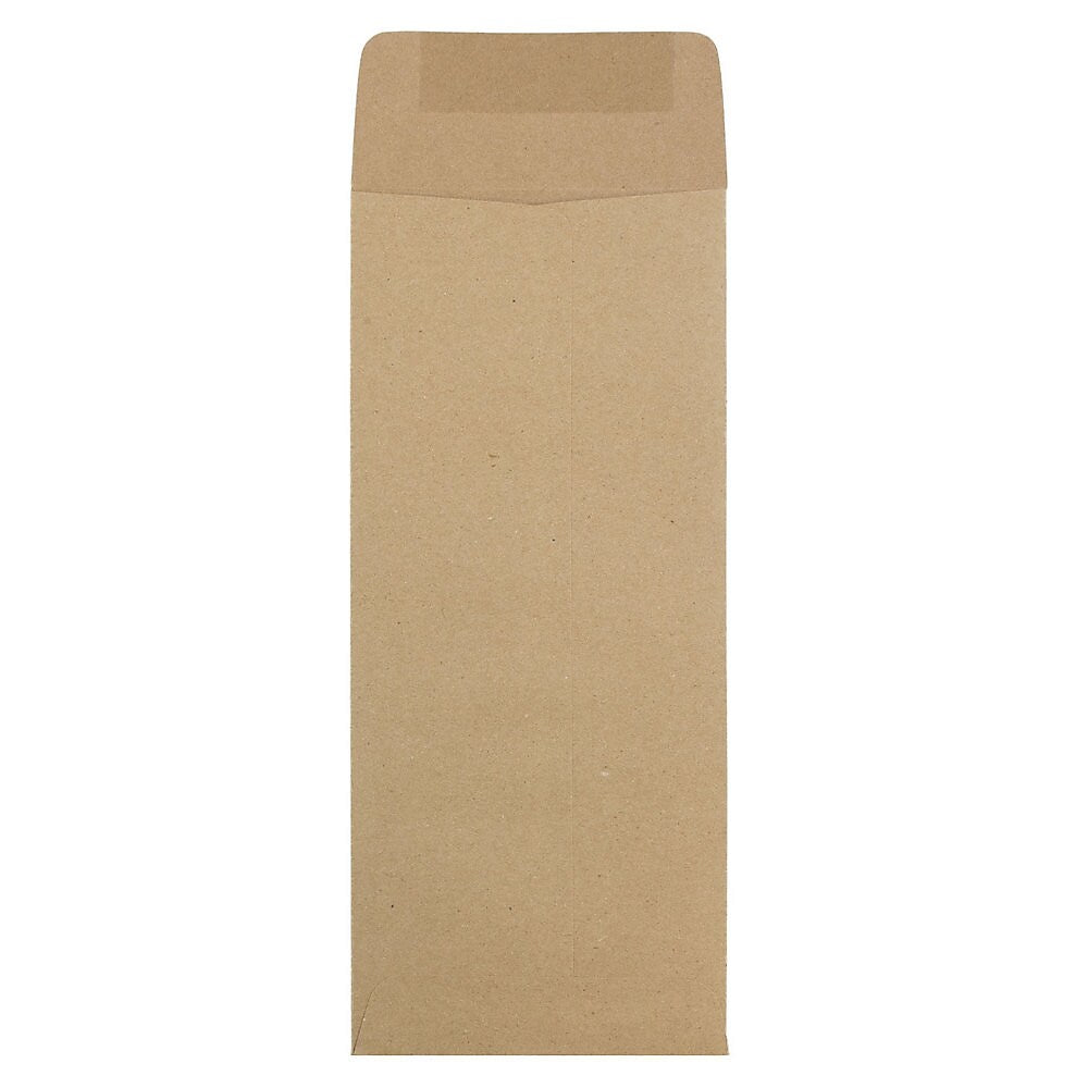 JAM Paper #12 Kraft Policy Business Envelopes, 4.75 x 11, Brown Kraft Paper Bag, 25/Pack (2119018862)