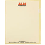 JAM Paper® Plastic Sleeves, 9" x 12", Yellow, 120/Pack (2226316991B)