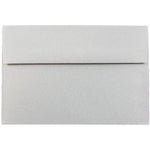 JAM Paper A8 Passport Invitation Envelopes, 5.5 x 8.125, Granite Silver Recycled, 25/Pack (CPPT755)