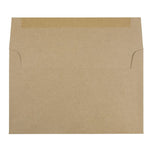 JAM Paper Kraft A10 Invitation Envelopes, 6 x 9.5, Brown Kraft Paper Bag, 25/Pack (LEKR850)