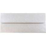 JAM Paper #10 Metallic Business Envelopes, 4.125 x 9.5, Stardream Silver, 25/Pack (SD5360 06)