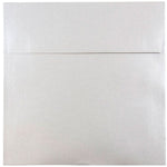 JAM Paper 8.5 x 8.5 Square Metallic Invitation Envelopes, Stardream Silver, Bulk 1000/Carton (V018318B)