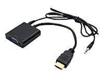 AddOn HDMI2VGAA HDMI 1.3 to VGA Adapter, Black