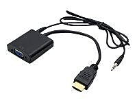 AddOn HDMI2VGAA HDMI 1.3 to VGA Adapter, Black