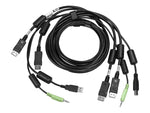 Avocent® CBL0106 6' USB to 2 x DisplayPort Audio/Video Cable