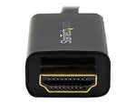 StarTech MDP2HDMM5MB 15.4' Mini DisplayPort/HDMI Audio/Video Cable, Black