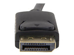 StarTech DP2HDMM3MB 9.84' DisplayPort/HDMI Audio/Video Cable, Black