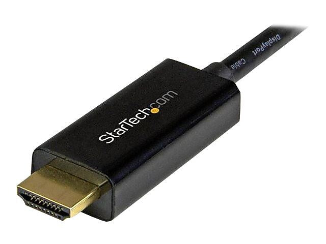 StarTech MDP2HDMM3MB 10' Mini DisplayPort/HDMI Audio/Video Cable, Black