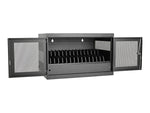 Tripp Lite Black Steel 16-Device AC Charging Station Cabinet for Chromebook (CSC16AC)