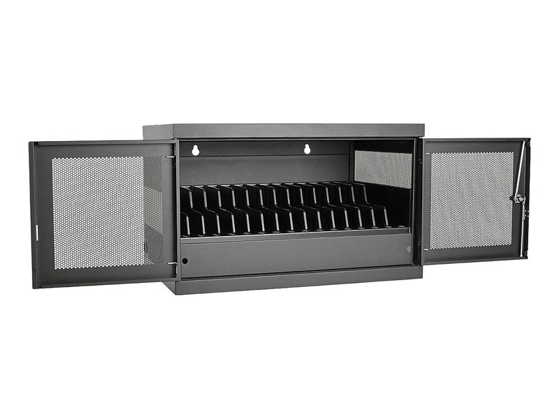 Tripp Lite Black Steel 16-Device AC Charging Station Cabinet for Chromebook (CSC16AC)