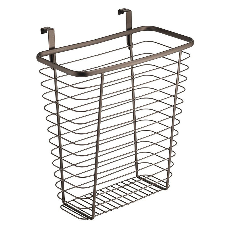 Axis Over the Cabinet Wastebasket Trash Can or Storage Basket for Kitchen - Bronze (56771)