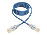 Tripp Lite 4ft Cat6 Gigabit Snagless Molded Slim UTP Patch Cable RJ45 M/M Blue 4' Patch Cable 4 Ft Blue