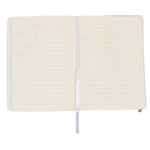 JAM Paper 1-Subject Pocket Notebook, 5" x 7", Wide Ruled, 100 Sheets, White (340526605)