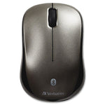 Verbatim 98590 Wireless Ambidextrous Optical Mouse, Gray